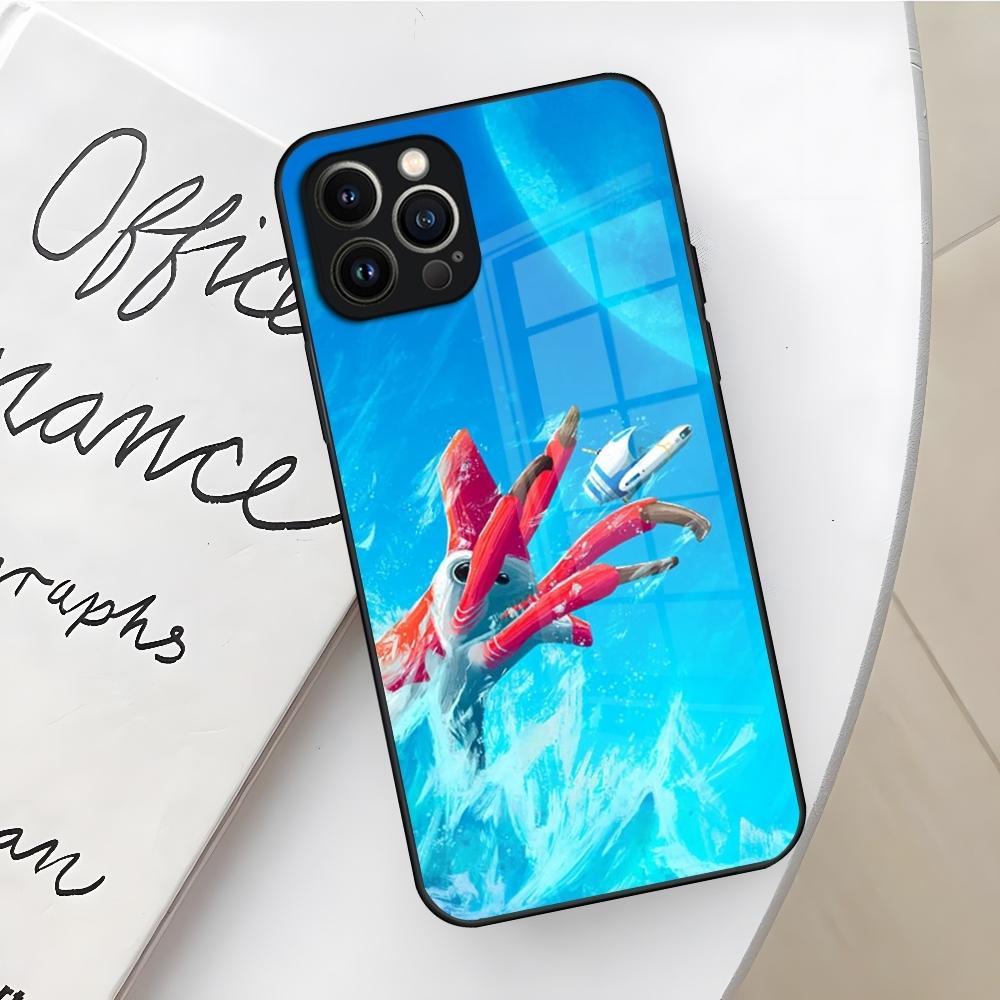 

Subnautica Phone Case for Iphone 17 16 Air 15 14 12 11 13 Pro Max Mini X Xr Xs Se Puls glass Cover iPhone 12