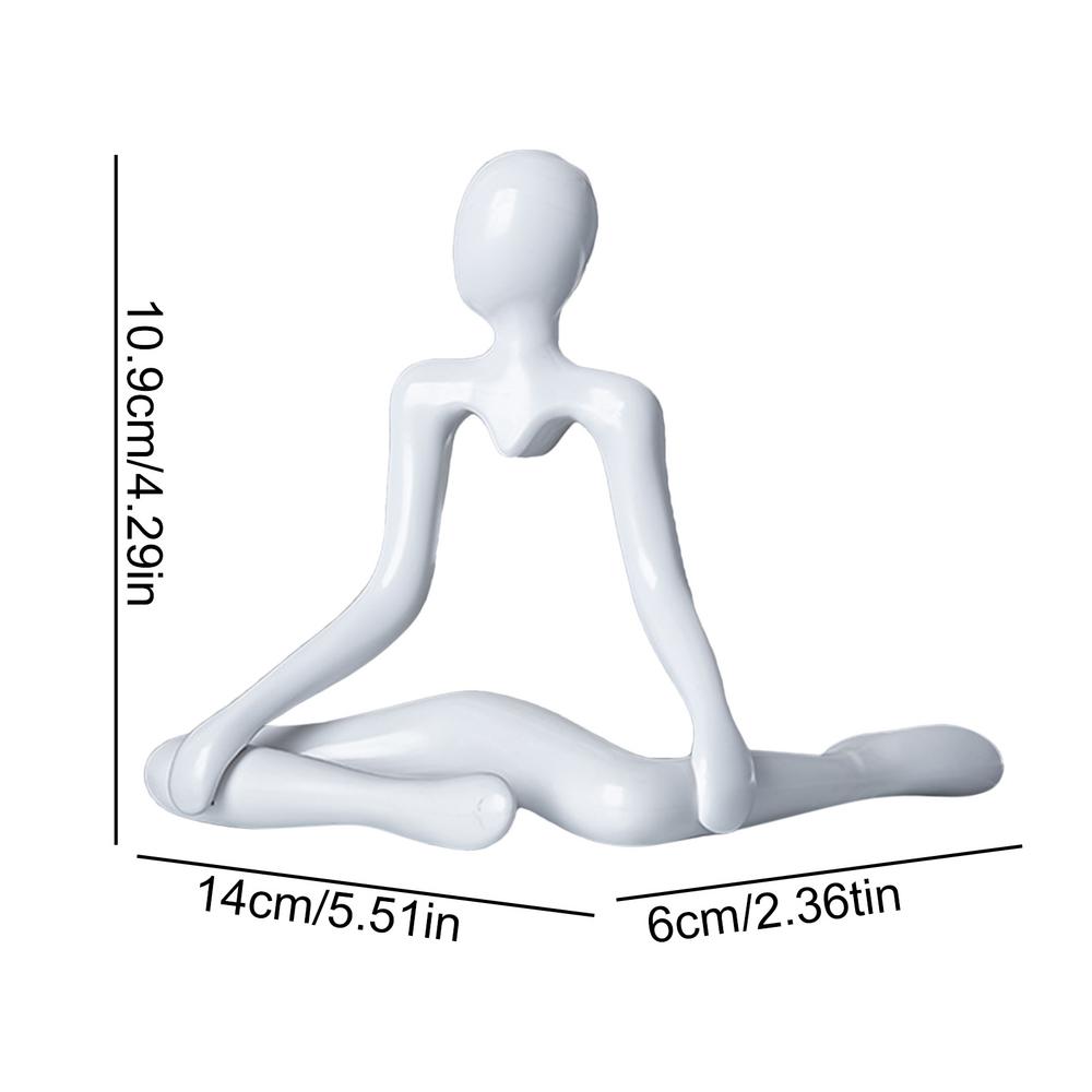 Thinker Abstract Statues Sculptures Figurine Living Room Home Decor Desk Ornaments