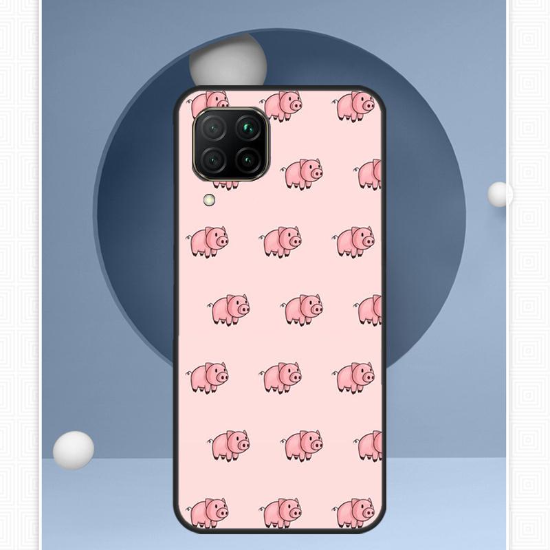 Cute Pink Pig For Huawei Nova Y72 Y90 Y61 Y91 Y60 Y70 12s 12i 11i 8i 9 10 SE P20 P40 Lite P60 P30 Pro Case