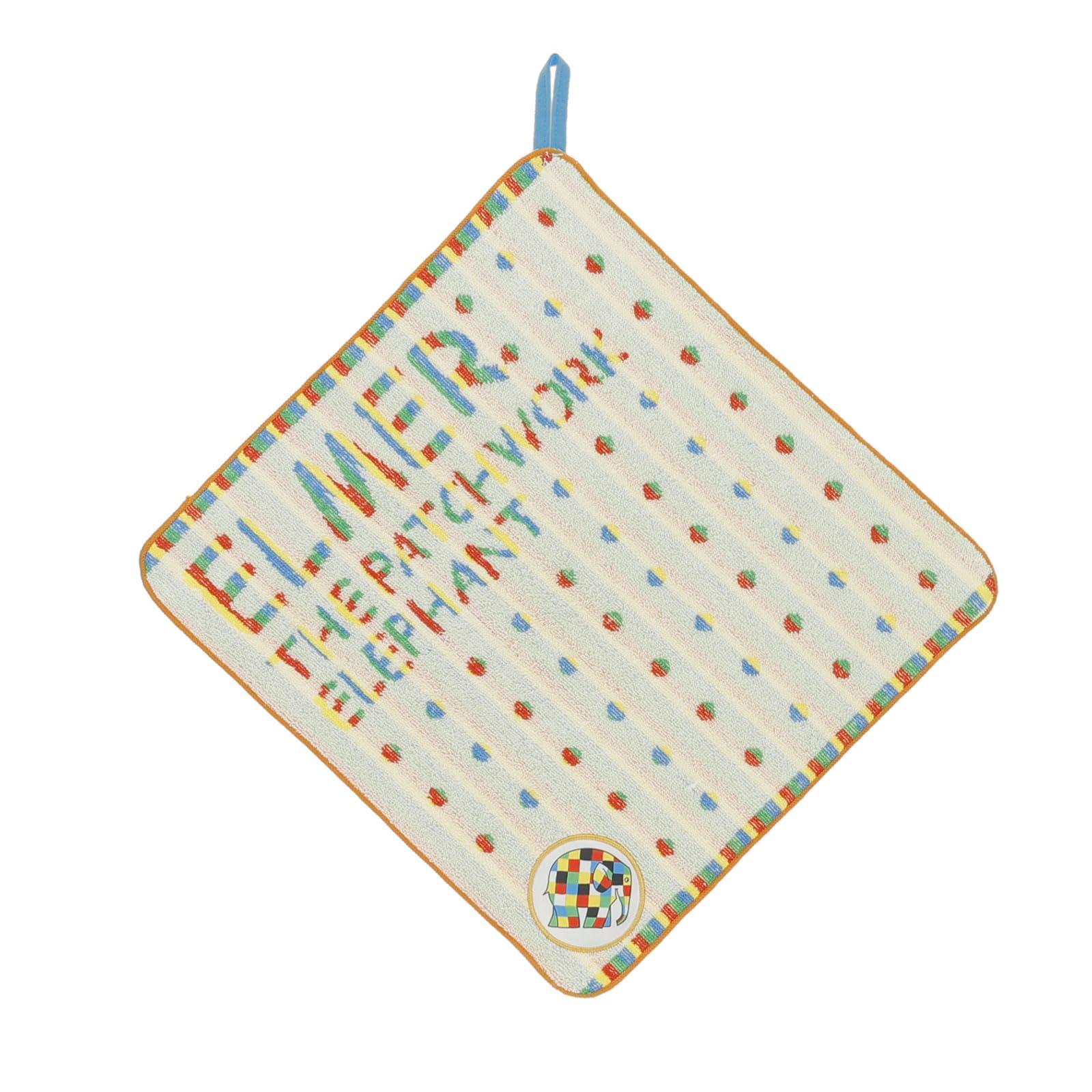 

Marushin Loop Elmer the Pop School Organic for Boys and 5565001200 Towel, Elephant, Elmer, Preschool/Kindergarten/Elementary Supplies, Cotton, Girls,