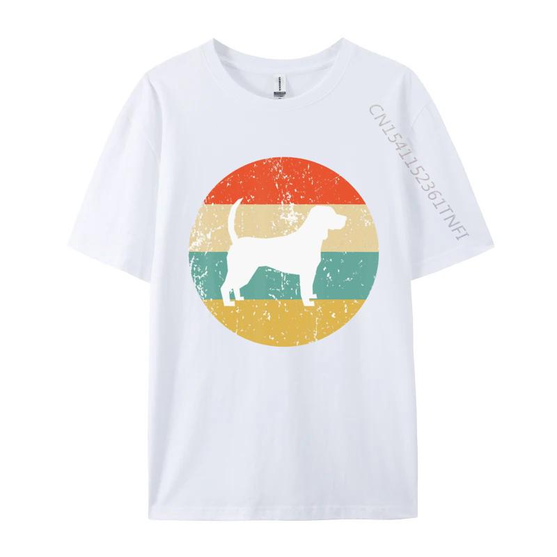 Beagle Vintage Retro T Newest Design TShirt Hip Hop 100 Cotton Male Tshirt Graphic T Shirts Men Oversized
