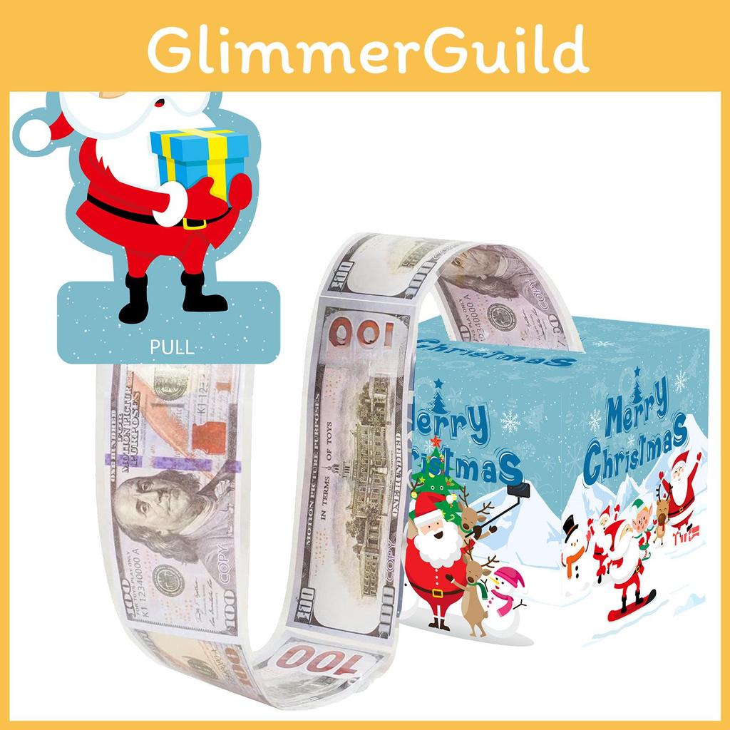 Theme Santa Party Decorations Paper Props Gift Box Christmas Occasions Gifts And