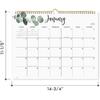 Cabbrix 2026 Wall Calendar, 12 Monthly Calendar Runs from January 2025 to December 2026, Home Schooling Planner for Family and School, Wirebound,15 x