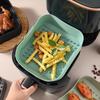Air Fryer Silicone Baking Tray - Easy Clean, Round Silicone Mat for Household Use