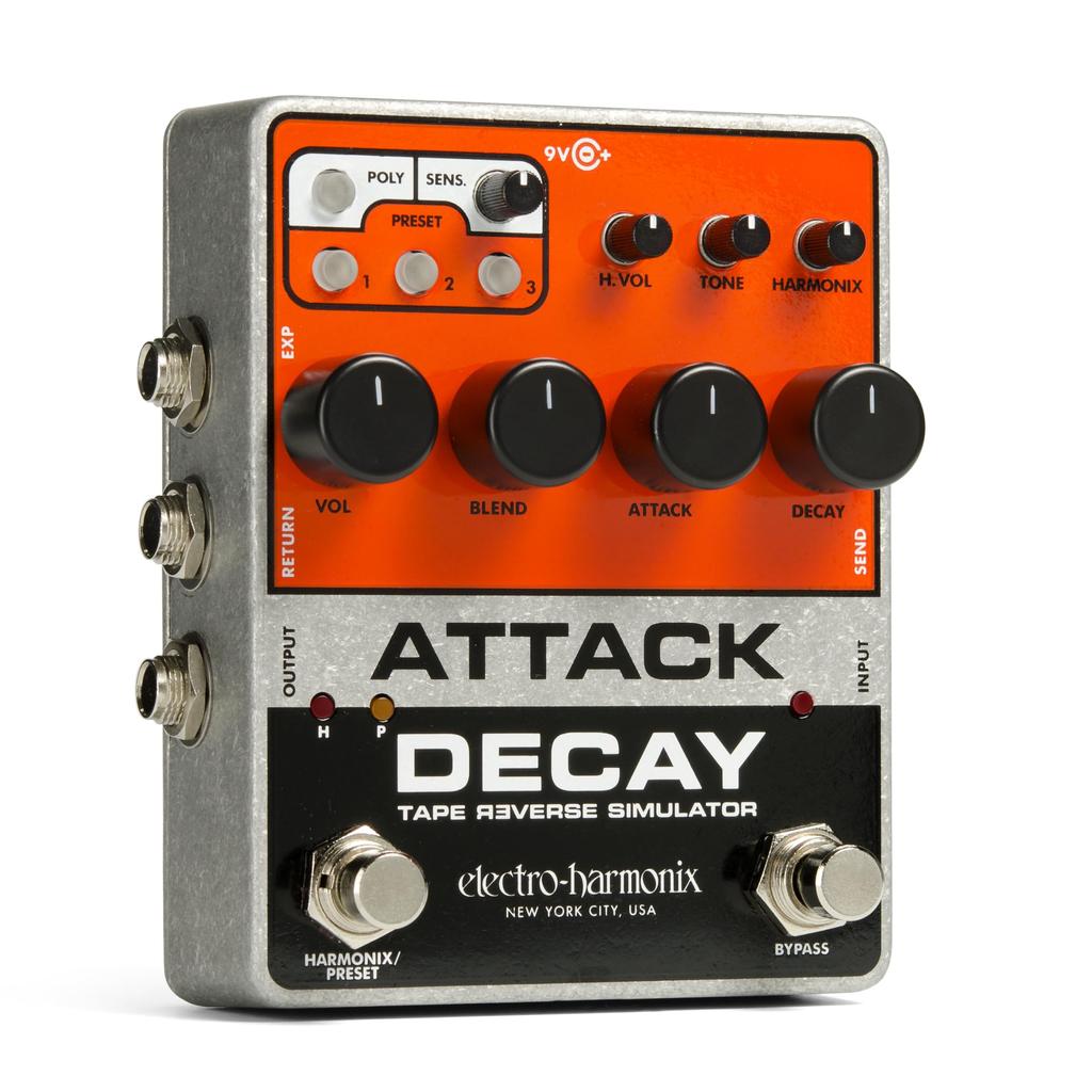DECAY Tape Reverse Simulator electro-harmonix/ATTACK Electro-harmonix