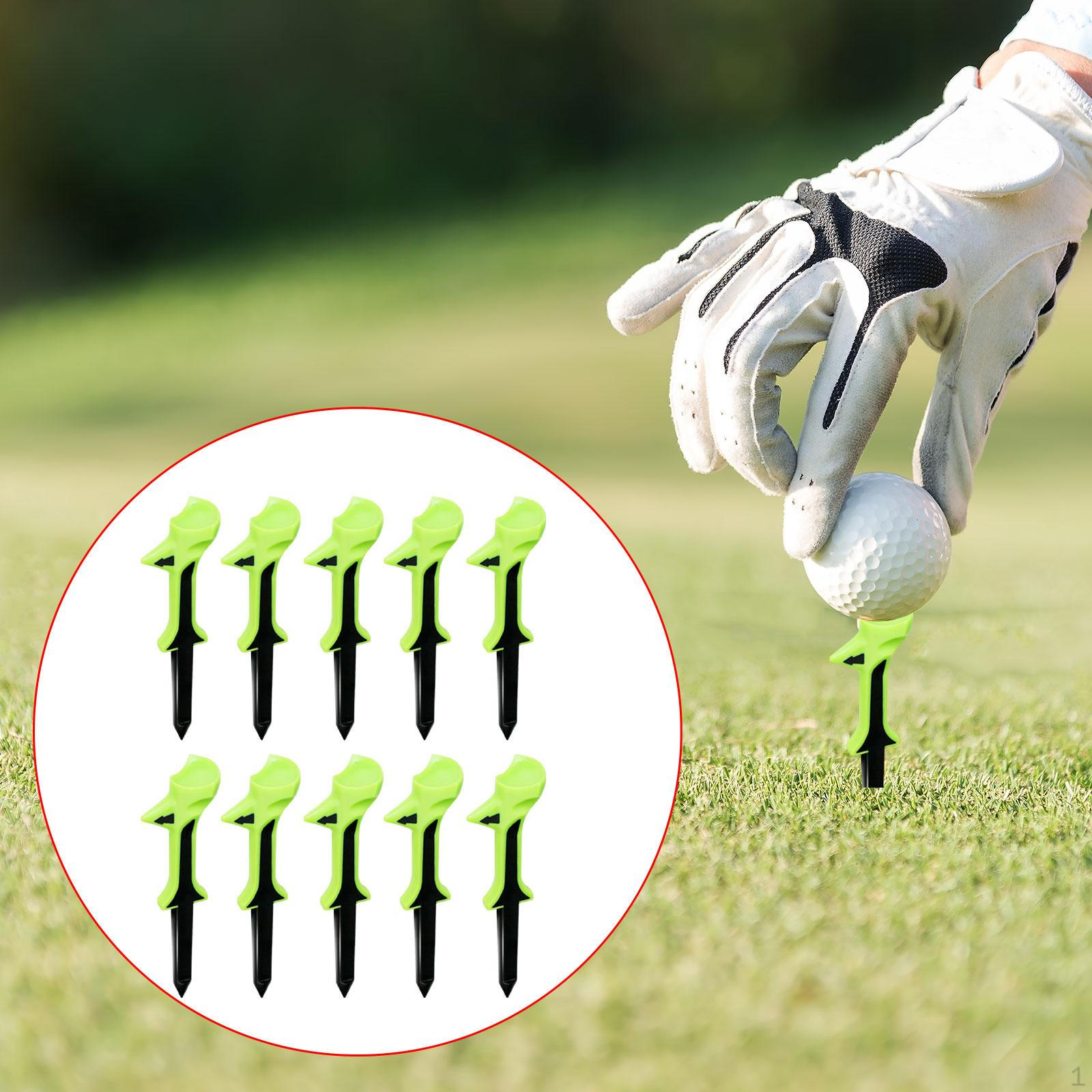 

10 Golf Ball Holders, And Reusable, for Outdoor Unbreakable Reusable. зелёный