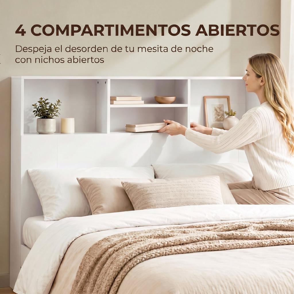 Bed Headboard 140 Cm With Storage White Bed Headboard