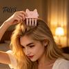 Hair Volumizing Clip 2Pcs Heated Volume for Roots, Rechargeable Tool Fine Instant Flat Hair, Cordless Root Lifter Comb with 2 Heat Settings