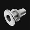 Boat Marine Drain Vent Yacht Water Outlet Port Bilge Drain Vent 316 Stainless Thru-Hull Valve Fitting 1 3/4 3/8 1/2Inch