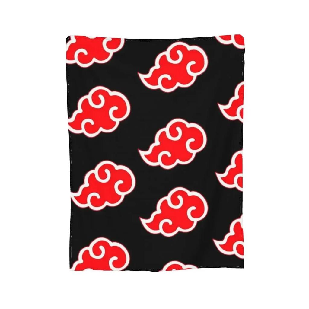 Japan Anime Blaue Wolken Akatsuki Neji Decken Weiche, warme Flanell-Überwurfdecke Bettwäsche für Bett Wohnzimmer Picknick Reise Zuhause