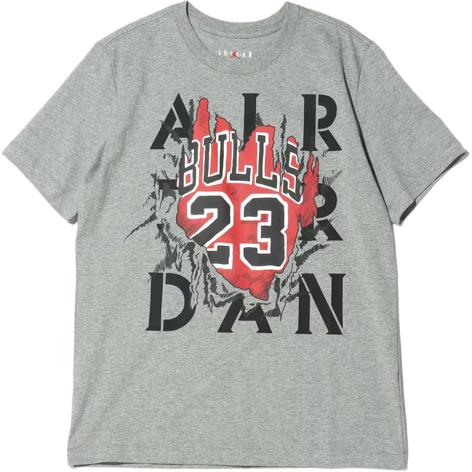 

Jordan Gfxbrand Letter Round Neck Short Sleeve Pullover T-Shirt Men tops DD5260-021 XS