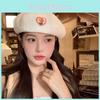 Embroidery Beret Floral Hat Women Lightweight Breathable Caps Gifts Fashion