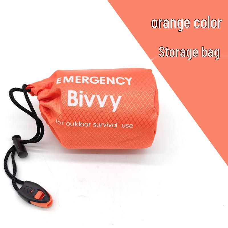 Insulated Emergency Sleeping Bag for Camping, Hiking, and Wilderness Rescue