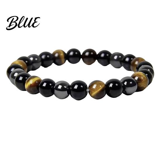 Elegant Simple Bracelet Natural Stone Beaded Bracelets Semi-Precious Gemstones Wear-resistant