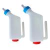 Practical Poultry Nipples Bottle Feeders Reusables Poultry Milk Feeders Bottle with Hanging Hook for Thorough Cleaning