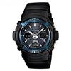 CASIO wristwatch G-SHOCK digital-analog radio solar AWG-M100A-1A imported model