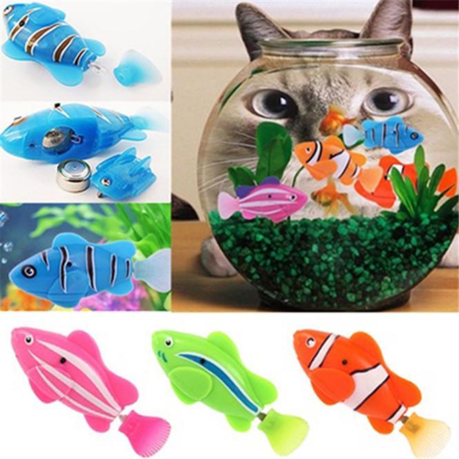 Robotic Fish Fish Tank Cat Toy Buy Bathing Toy Fish Tank Robot