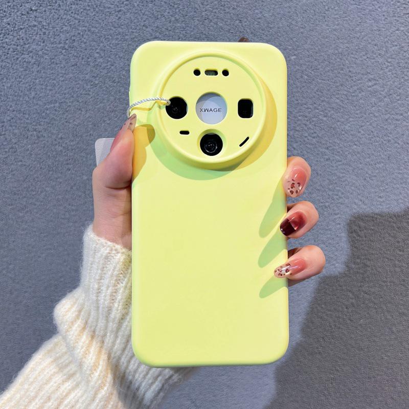 Compatible with Huawei Mate 80 Pro: Liquid Silicone Phone Case, Full Lens Coverage, Solid Color Protection