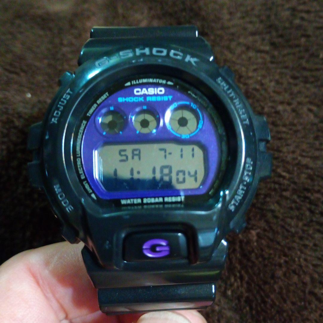 Used CASIO G-SHOCK DW-6900MF watch body battery replaced