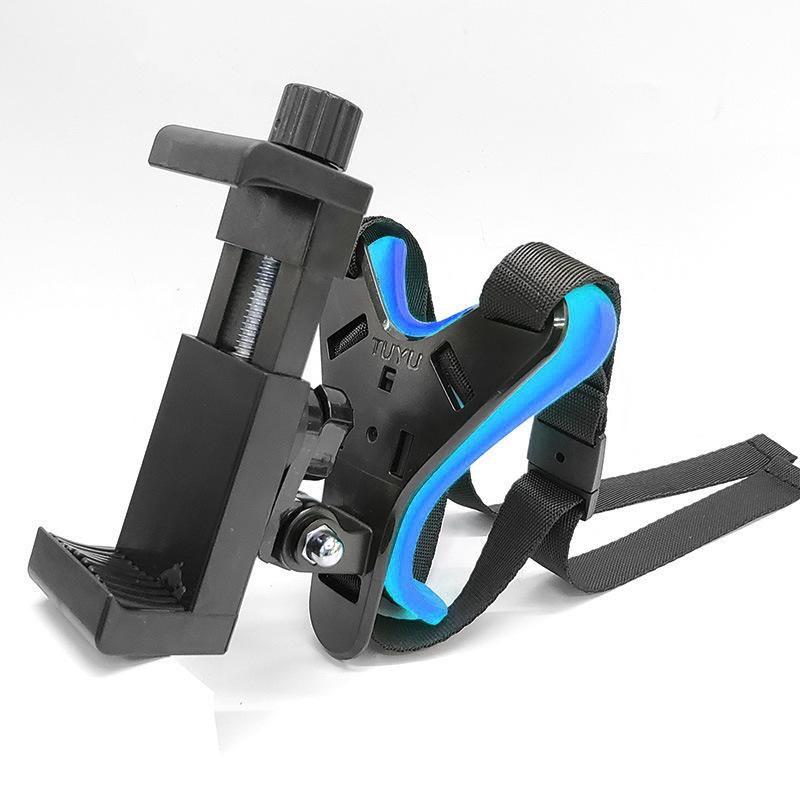 Držák na bradu pro motocyklovou helmu, držák telefonu na motocykl, cyklistiku, jízdu na koni, natáčení, stojan na mobilní telefon, držák sportovní kamery pro GoPro