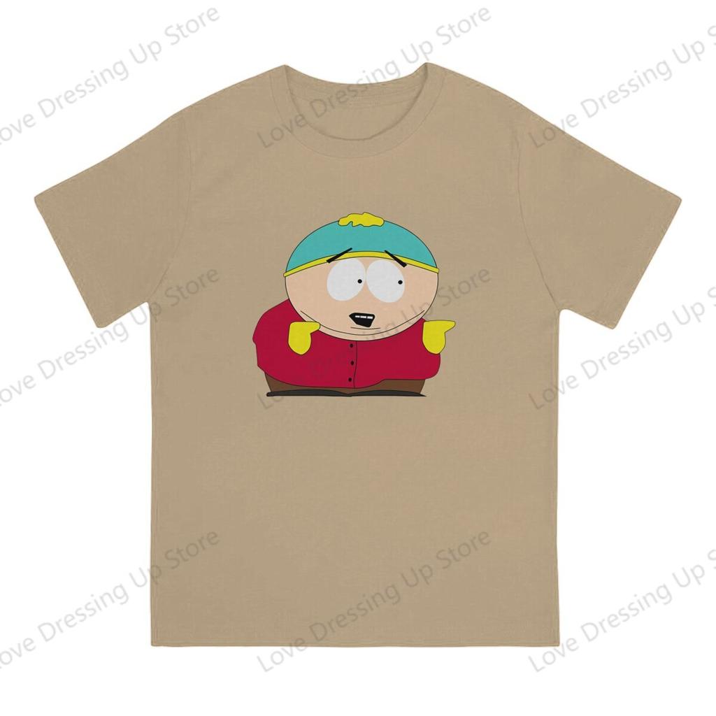 Weak Dude Eric Cartunisex Pure Cotton Printing Unisexs Tshirt Short Sleeve Tshirts Ssouthpark Theme Sport Tops