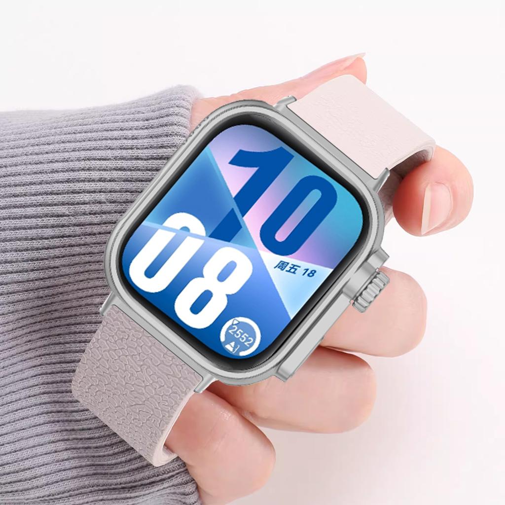 Magnetic Silicone Strap With Change To Ultra Watch Case Screen Protector Cover Fo Fit 4Pro For Huawei Watch Fit4 3 Bracelet