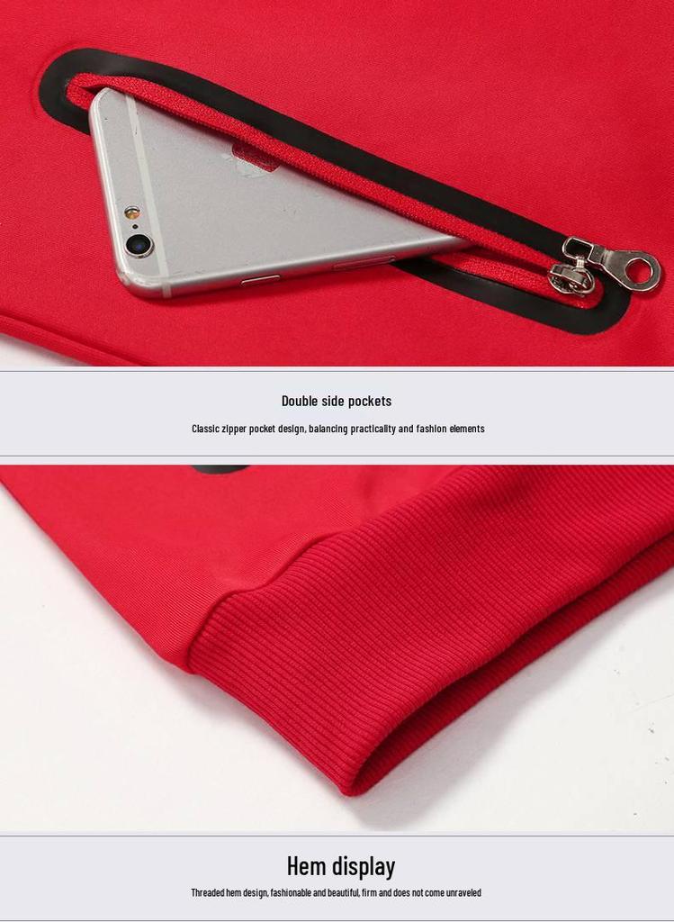 Spring & Autumn Sports Set for Couples: Casual Men's & Women's Suits