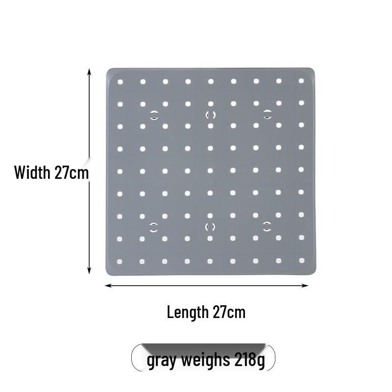 Wall-Mounted Pegboard Storage Organizer