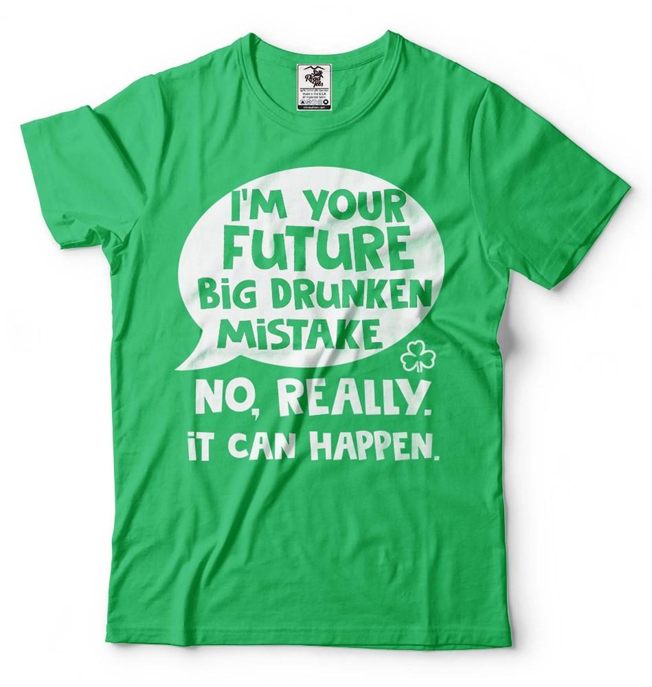 St. Patrick s day Men s Funny T-shirt Drinking Pub Saint Patricks Irish Tee Unisex T-Shirt XL