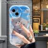 Phone Case: 2D Flat, Suitable for iPhone 18 17 16 15 14 13 12 Pro Protective Case, Phone Decoration, Two Little Cats, Perfect Christmas and Halloween 