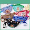 Capybara Printed Crossbody Chest Bag Children Cartoon Outdoor Leisure Pack Waist