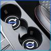 Auto Logo Car Waterproof Pads Water Cup Slot Anti-Skid Pads Parts For Volvo XC60 XC90 S60 S80 S40 V40 V60 V70 V50 XC70