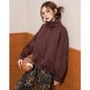 ET BOITE Women's Stand-Collar Short Jacket