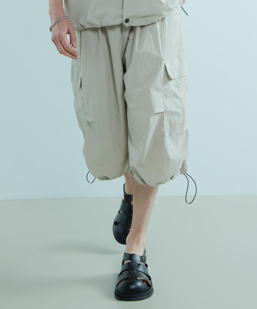 LOGSTORE Sile Nylon Bermuda Pants