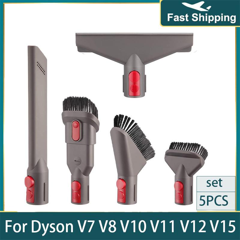 Attachment Kit for Dyson V7 V8 V10 V11 V15 Absolute Detect Cyclone Outsize Vacuum Cleaner Accessories Bundle Replacement Brush
