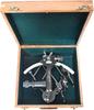 Tamaya Sextant – Antique Maritime Navigational Instrument with Wooden Box | Working Brass Sextant, Astrolabe, Nautical Ship Decor, Gift.