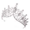 Crystal Tiara Crown Headband Princess Elegant Crown With Combs For Women Girls Bridal Wedding Birthday Party Prom
