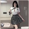 Sexy JK Plaid Lingerie School Uniform Role-Play Costume