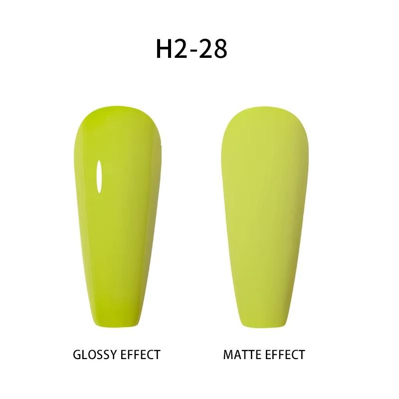 BEAU COLOR 8ML Nail Gel Polish High Pigment UV/LED Color Gel for Nail Art Design and Home DIY Manicure