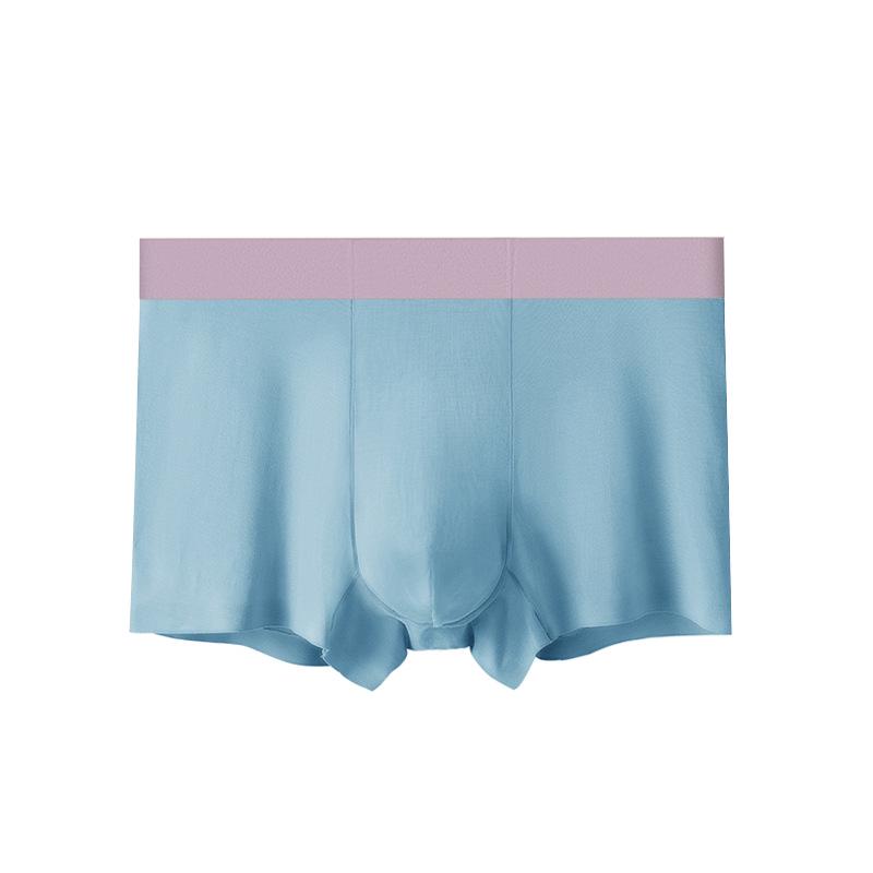 Men's Luxurious 80S Pure Cotton Seamless Underwear - Quick-Dry & Odor-Resistant