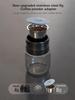 New HiBREW Portable Coffee Machine Expresso Coffee Maker Fit Nexpresso Capsule Coffee Powder for Car Camping & Home Heat Water H4A