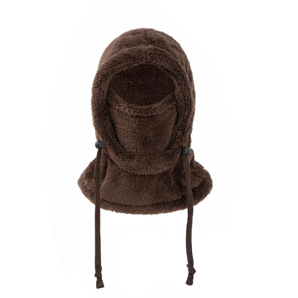 Adorable Bear Ear Kids' Pullover Hat – Windproof, Warm Neck Gaiter for Autumn & Winter