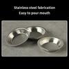 10Pcs Stainless Steel Makeup Palette Small round Paint Trays for Watercolours Artist Mixing Tray Professional & Hobbyist