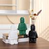 Modern Interior Decoration Good Robot Vase Indoor Flower Pot Office Desk Decoration White
