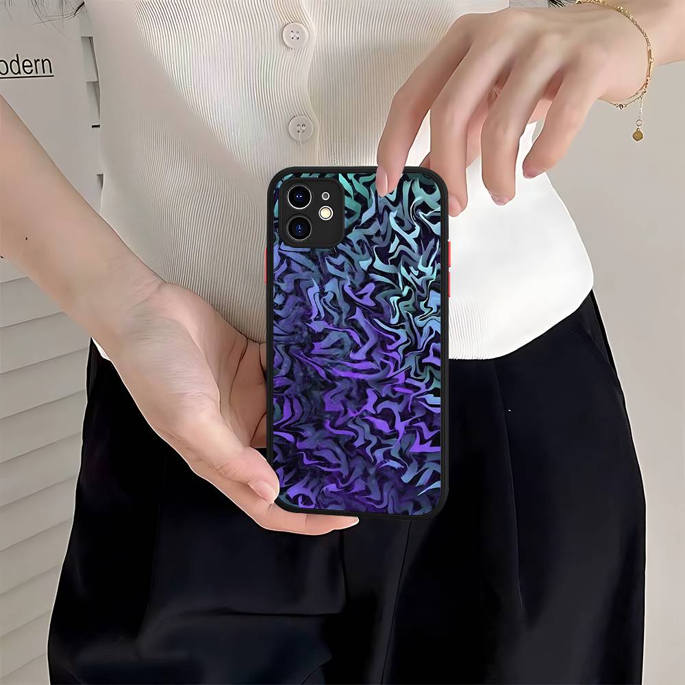 Pokras Totem Design Art Graffiti Matte Protective Case For IPhone 16 15 14 13 12 11 Pro Max X XS MAX Protection Case