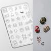 Christmas Party 3D Snowflake Nail Art Silicone Mold