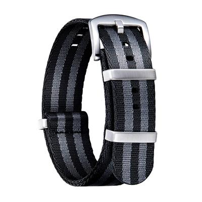 Řemínek k hodinkám Nylon silný 18 mm 20 mm 22 mm 24 mm Řemínek k hodinkám Prémiový balistický pásek k hodinkám Nylonový vícebarevný pásek k hodinkám s přezkou Unisex 20 barev [BINLUN]