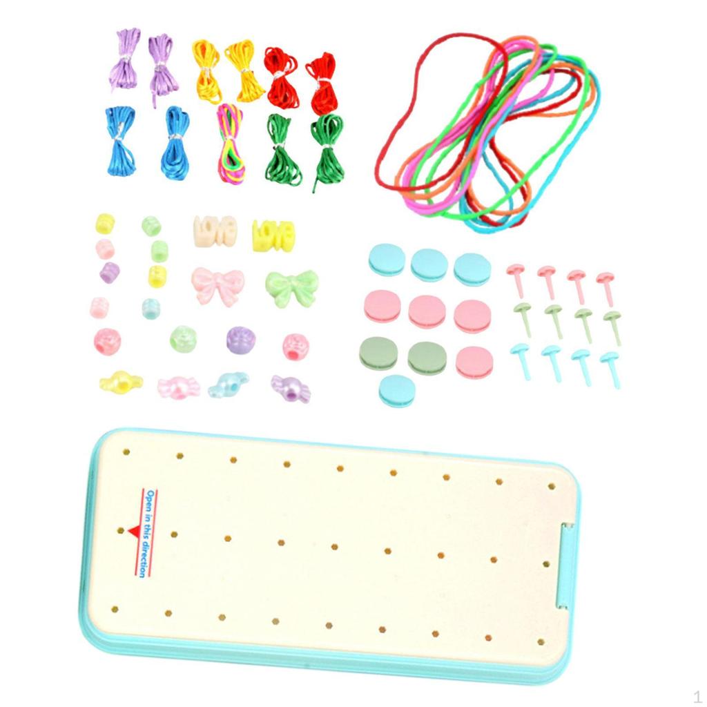 DIY Bracelet Making Colorful Friendship Maker Crafting Toy for Kids