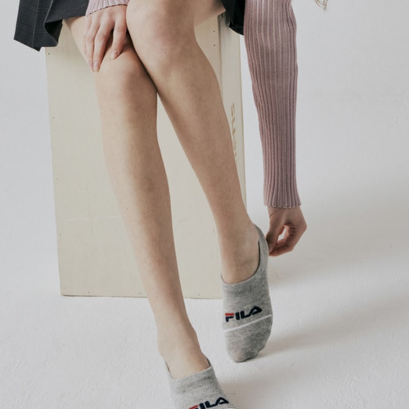 FILA GOLF Fila Golf Line Mesh Fake Socks (5 Pairs)