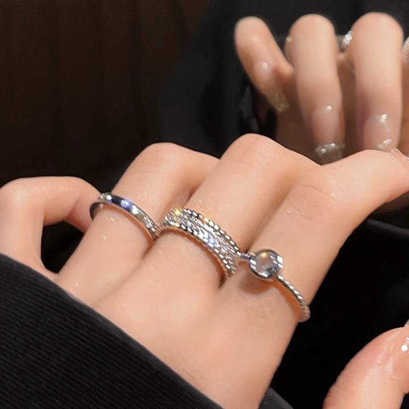 Elegant Minimalist Open Circle Ring for Women – Niche Design, High-End Index Finger Accessory